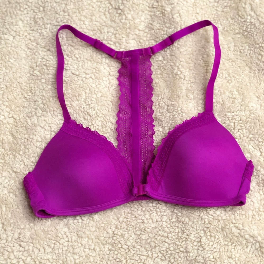 32B front closure racerback bra